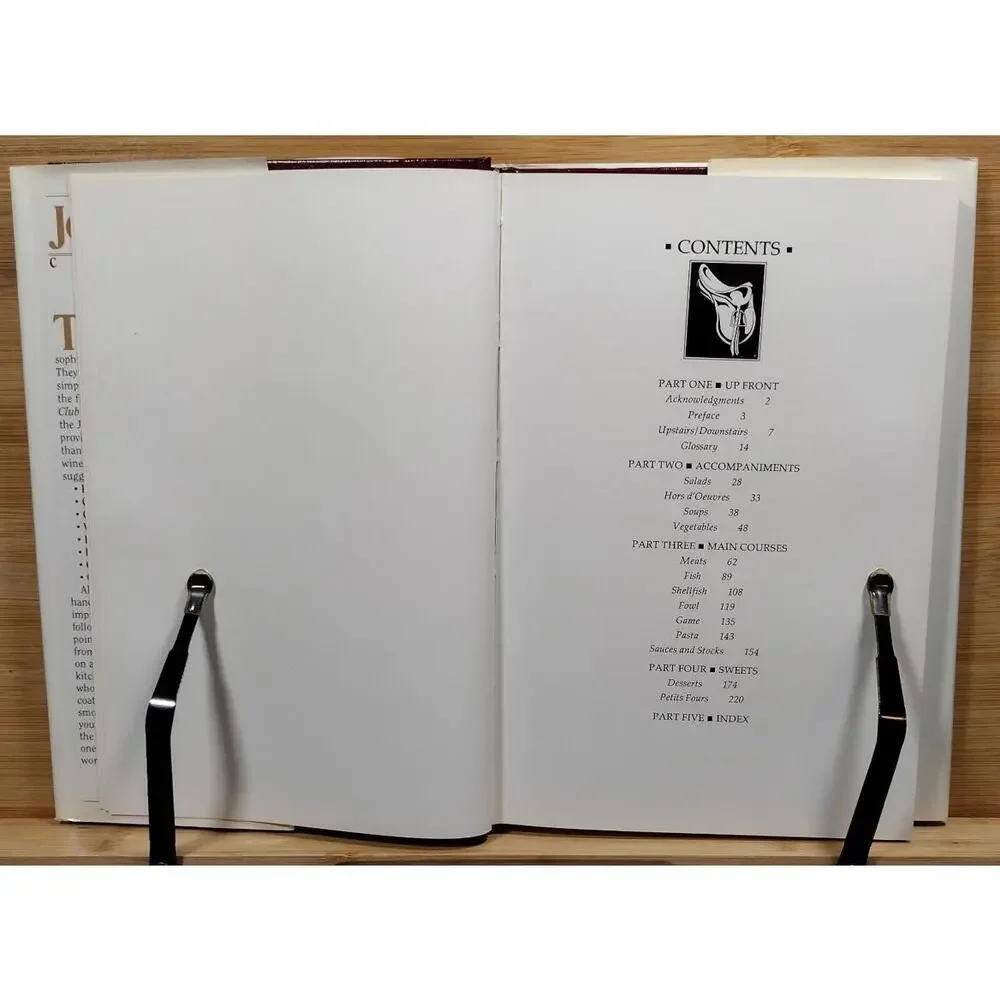 The Jockey Club Cookbook‎ by Stan Dworkin - FIRST EDITION